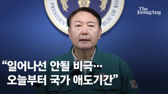 尹 "오늘부터 국가애도기간…모든 부처·관공서 조기 게양"