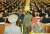 북한 조선중앙TV는 2013년 12월 9일 장성택 국방위원회 부위원장이 노동당 정치국 확대회의에서 인민보안요원들에게 끌려나가는 장면을 보도했다. [조선중앙TV=연합뉴스]