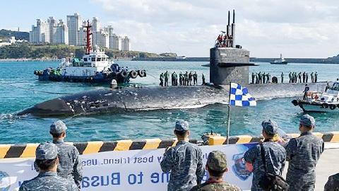 美 핵잠수함 부산 입항 전격 공개…"강력한 대북 경고"