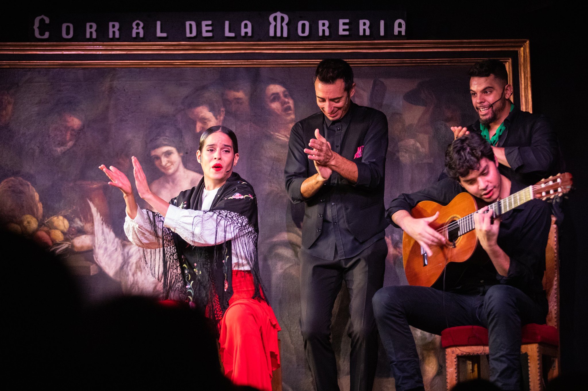 '코랄 데 라 모레리아'에서는 수준급 플라멩코 공연을 감상할 수 있다.