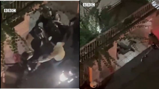 오토바이로 사람 밟고 수차례 총격…이란 경찰 '잔혹 진압' 충격