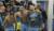 같은 팀 호이비에르가 경기 뒤 라커룸에서 동료들과 찍은 단체사진을 인스타그램에 올렸다. 손흥민(오른쪽 둘째)의 왼쪽 눈이 제대로 뜨지 못할 만큼 부어 있다. [사진 호이비에르 인스타그램]