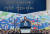 윤석열 대통령이 지난 5월 10일 서울 여의도 국회 앞마당에서 열린 제20대 대통령 취임식에서 취임 선서를 하고 있다. 사진 대통령실