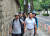 홍태용 김해시장(앞줄 오른쪽)이 원희룡 국토교통부 장관(앞줄 왼쪽)을 만나 국가스마트 물류플랫폼 김해 입지 필요성을 설명하고 있다. 사진 김해시 