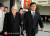 2010년 3월 16일 마싱루이(오른쪽) 당시 중국항천과기집단 총경리(대표이사)가 헨리 키신저 전 미국 국무장관(왼쪽)을 안내하고 있다. [사진=중국항천망]