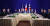 윤석열 대통령이 13일(현지시간) 캄보디아 프놈펜 한 호텔에서 열린 한미일 정상회담에서 조 바이든 미국 대통령, 기시다 후미오 일본 총리와 대화하고 있다. 연합뉴스