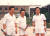 박철언 한반도복지통일재단 이사장이 1990년 9월 장바이파 베이징 부시장(왼쪽), 천시퉁 베이징 시장과 함께 촬영한 사진. 사진 박철언 이사장 제공