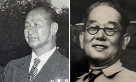 이한호(1895~1960,왼쪽)·홍재하(1892~1960) 지사. 사진 국가보훈처