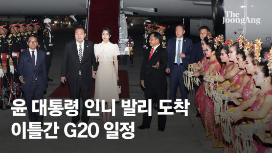 '동남아 순방' 尹대통령, 인니 발리 도착…이틀간 G20 일정
