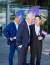 지난 6월 이재용 삼성전자 회장이 네덜란드 에인트호번 ASML 본사를 둘러본 뒤 피터 베닝크 CEO와 대화하고 있는 모습. 사진 삼성전자