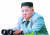 김정은 북한 국무위원장이 2019년 7월 한미 군사연습과 남측의 신형군사장비 도입에 반발해 신형 단거리 탄도 미사일의 '위력시위사격'을 지휘하는 모습. 연합뉴스