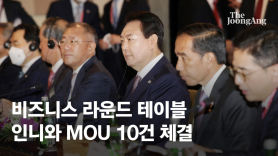 尹 대통령, 한-인니 비즈니스 라운드테이블 참석…핵심광물 협력 등 MOU 10건 체결 
