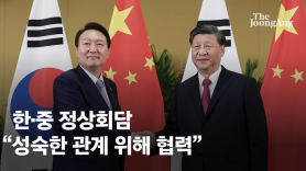 尹 "북핵 위협에 中 역할해달라"…시진핑 "남북관계 개선해 나가길"