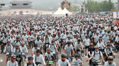 강변북로 두 바퀴로 시원하게 달린다…20일 서울 자전거대행진