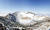 겨울 한라산 눈꽃 트레킹 만큼 낭만적인 여행법도 없다. 드론으로 담은 한라산 백록담의 풍경. 사진 제주관광공사