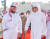 무함마드 빈 살만 사우디아라비아 왕세자(왼쪽)가 지난 2021년 12월 9일 카타르 수도 도하에서 타밈 빈 하마드 알사니 카타르 국왕과 대화하고 있다. 로이터=연합뉴스