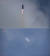 지난 18일 화성-17형 미사일이 궤적을 그리며 날아가는 모습. 연합뉴스