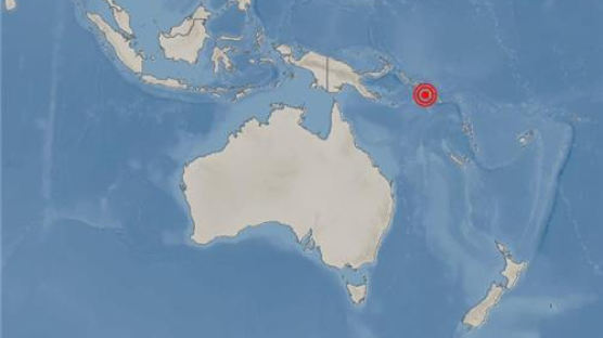 남태평양 솔로몬제도 해역서 규모 7.3 강진…쓰나미 경보