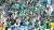  22일(현지시간) 오후 카타르 알다옌의 루사드 스타디움에서 열린 2022 카타르월드컵 조별리그 C조 1차전 아르헨티나 대 사우디아라비아 경기에서 사우디가 2대1로 승리했다. 경기 종료 후 기뻐하는 사우디 응원단. 김현동 기자