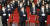 고 김영삼 전 대통령 서거 7주기 추도식이 22일 국립서울현충원 에서 열렸다. 김진표 국회의장(앞줄 왼쪽), 정진석 국민의힘 비 대 위원장(앞줄 오른쪽) 등 참석자들이 국민의례를 하고 있다. [연합뉴스]