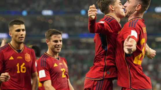 스페인, 코스타리카 7-0 완파...슛 허용 0개 완벽 경기력