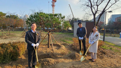 [Biz & Now] 포스코에너지, 인천 용머리공원에 미세먼지 저감 숲 조성