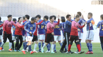 4년만에 열린 한·일 국회의원 축구대회…한국이 5대 3으로 승리