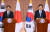 2015년 당시 윤병세(오른쪽) 외교부 장관과 기시다 후미오 일본 외무상이 회담을 갖고 위안부 합의 결과를 발표하는 모습. 연합뉴스