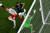 프랑스의 신성 공격수 킬리안 음바페(가운데)가 27일 열린 카타르월드컵 D조 덴마크전에서 이날 자신의 두 번째 골을 넣고 있다. 이번 대회에서만 벌써 3골째다. [AFP=연합뉴스]