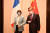 8일 카트린 콜로나 프랑스 외교장관과 왕이 중국 외교부장 회담. [중국 외교부]