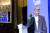 11일 로이드 오스틴 미국 국방부장이 싱가포르 샹그릴라 대화에서 ‘미국 인도·태평양 전략의 다음 단계’를 주제로 연설하고 있다. [사진=IISS 제공]