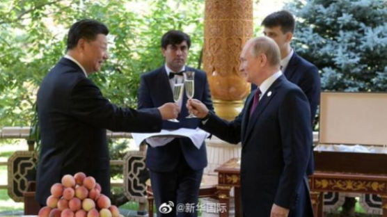 시진핑-푸틴 ‘생일 축하’ 통화…나토 회의 겨냥 “협력” 재확인