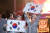 2022 카타르월드컵 한국과 가나의 경기가 열리는 28일 광화문광장에서 시민들이 거리응원을 하고 있다. 장진영 기자 