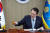 윤석열 대통령이 29일 서울 용산 대통령실 청사에서 열린 국무회의에서 의사봉을 두드리고 있다. 사진 대통령실 