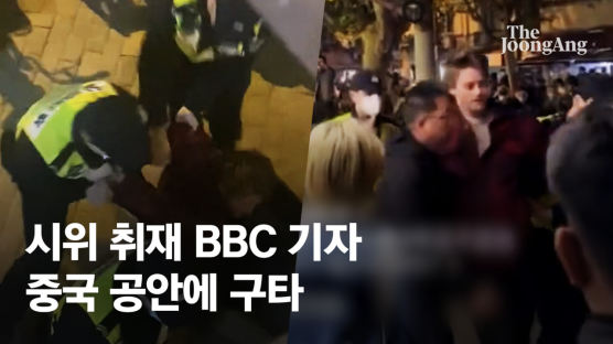 中, BBC기자 폭행 문제 제기에 "난폭한 내정간섭" 