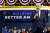 조 바이든 미국 대통령이 29일(현지시간) 미시간주 베이시티에 있는 SK실트론 CSS 공장을 방문해 연설하고 있다. 로이터=연합뉴스