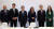지난 18일 태국 방콕에서 열린 APEC 정상회의에 참석한 6개국 대표들이 북한의 ICBM 발사를 규탄하기 위해 한자리에 모였다. 왼쪽부터 앤서니 앨버니지 호주·쥐스탱 트뤼도 캐나다·기시다 후미오 일본 총리, 카멀라 해리스 미국 부통령, 한덕수 총리, 저신다 아던 뉴질랜드 총리. 뉴스1
