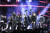 BTS가 지난 10월 부산에서 열린 2030 부산세계박람회 유치 기원 콘서트 'BTS 옛 투 컴 인 부산'(BTS in BUSAN)에서 공연하고 있다. 사진 빅히트뮤직 