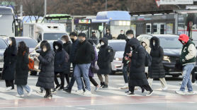 ‘서울 -7도’ 출근길 최저기온 영하권…체감온도 5도가량 낮아 강추위