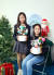 김윤슬(왼쪽)·김도경 학생기자가 크리스마스 파티를 빛내줄 크리스마스 토퍼를 직접 만들었다.