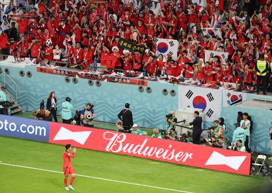 "붉은악마, 록 콘서트 뺨쳤다"…월드컵서 응원 소리 가장 컸다