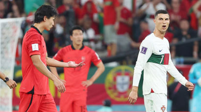 포르투갈 감독마저 호날두 저격 "한국전 행동, 마음에 안 든다"