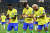 매번 세리머니를 펼친 브라질은 무례하다는 지적을 받았다. AFP=연합뉴스
