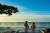 인증 사진 포인트로 유명한 인피니티 베스. 각도를 잘 맞추면 온천과 바다 그리고 하늘이 맞닿은 듯한 사진을 담을 수 있다. 