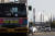  8일 정부가 철강·석유화학 분야 운송 거부자에 대한 업무개시 명령을 발동한 가운데 울산 남구 석유화학단지 한 도로 주변에 화물차가 멈춰 서 있다. 뉴스1