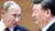  블라디미르 푸틴 러시아 대통령(왼쪽)과 시진핑 중국 주석이 지난 9월 16일(현지시간) 우즈베키스탄 사마르칸드에서 열린 상하이 협력기구(SCO) 정상회담에서 만나 얘기를 나누고 있다. AP=연합뉴스