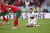 모로코와의 8강전에서 골 찬스를 놓친 뒤 아쉬워하는 포르투갈의 호날두. [신화통신=연합뉴스]