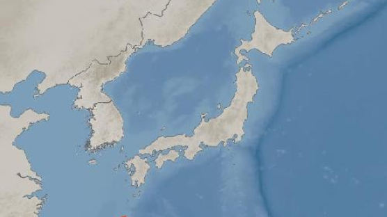 일본 오키나와현 오키나와 북동쪽서 규모 6.0 지진 발생