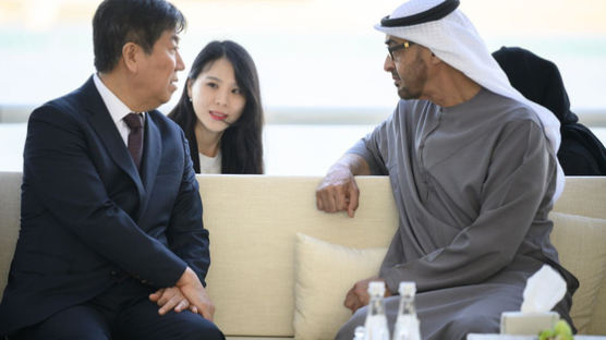 [사진] 김대기, UAE에 윤 대통령 친서 전달