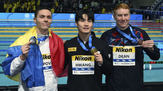 황선우 아시아 신기록, 쇼트코스 세계선수권 자유형 200m 2연패